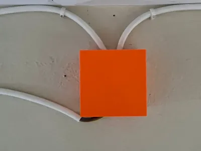 used with 3way double sided tape junction box