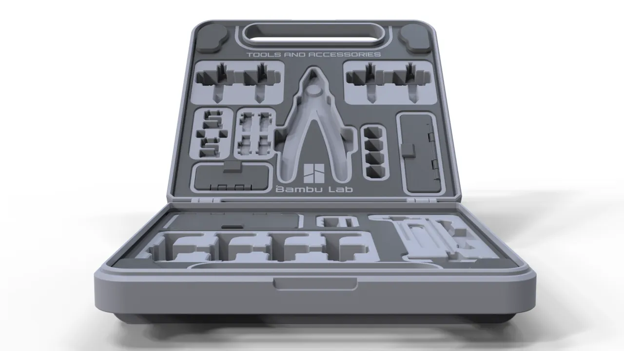 Tools and Accessories Box for X1 & P1 view 4