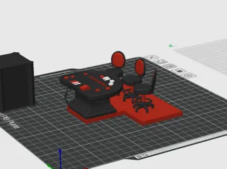 Mini blackjack table