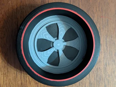 HotWheels Red Line Tire Change Holder