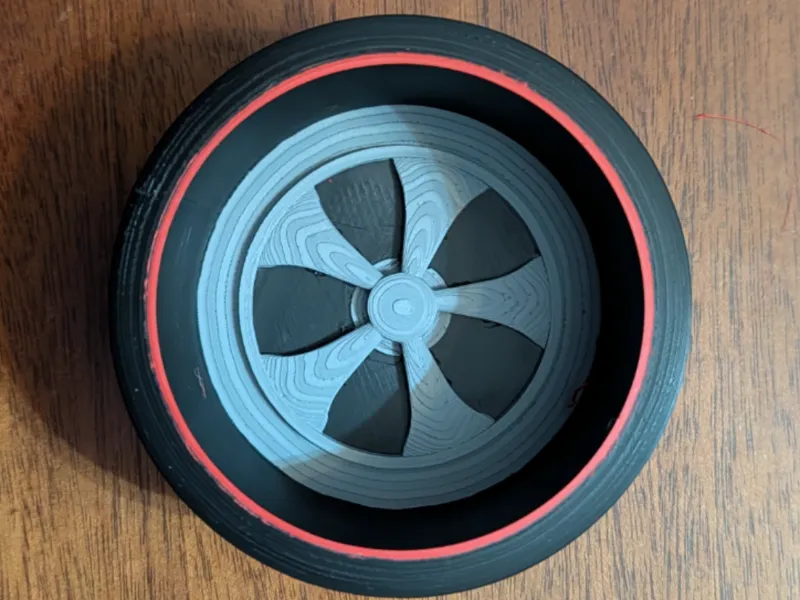 HotWheels Red Line Tire Change Holder