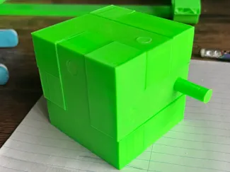 Locking Cube Puzzle