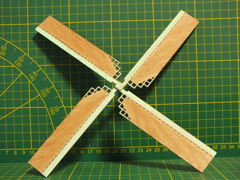 SAILS for my Dutch Windmill scale HO 1:87