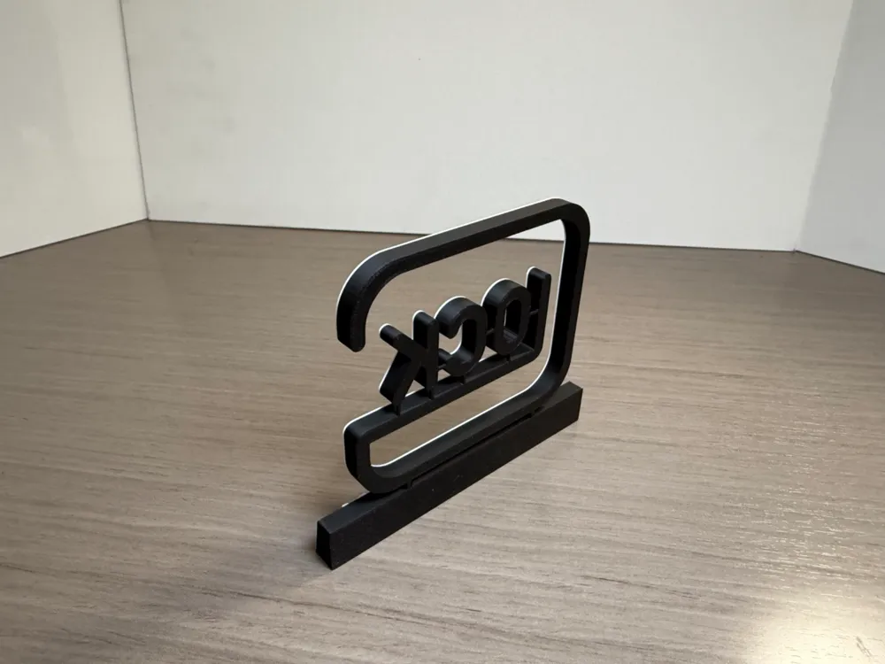 Floating Sign Model Glock Logo Floating Sign / Display by Jrosen73 - MakerWorld