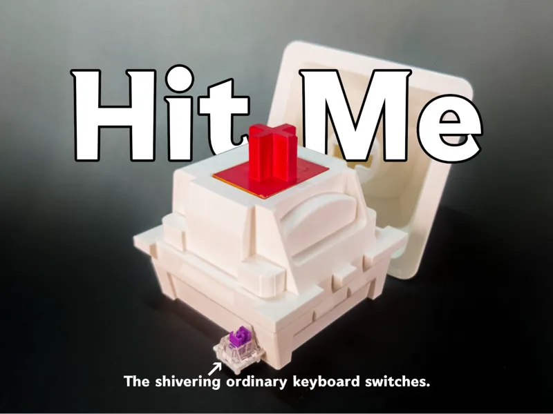 Super large keyboard switch