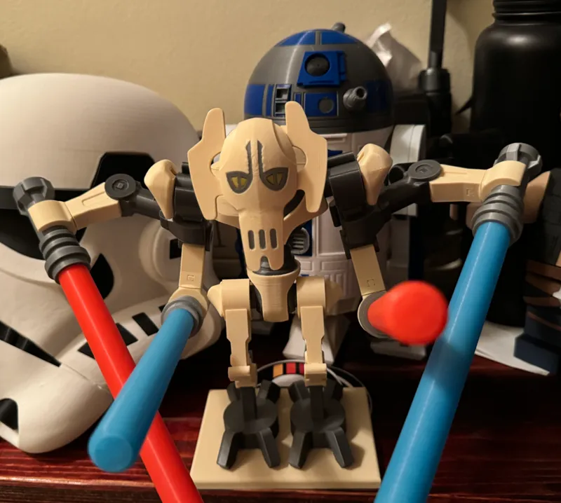 Big Bricks General Grievous stand