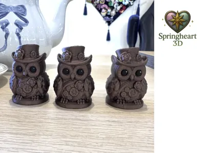 Steampunk Owl 