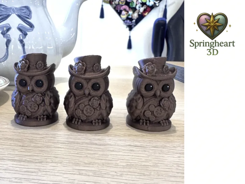 Steampunk Owl 