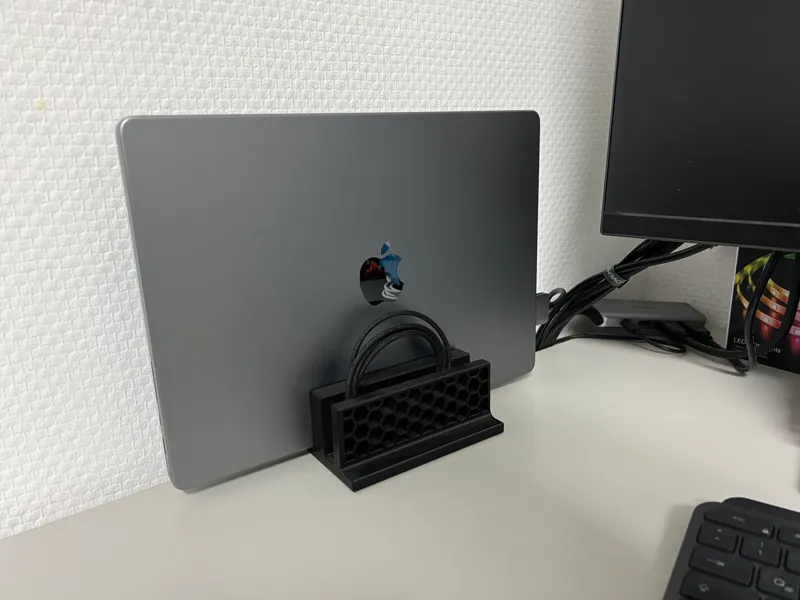 Vertical Laptop Stand for Desk Organization