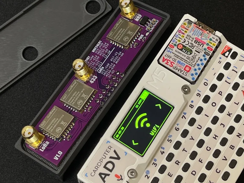 Cardputer ADV Multi-Radio Cap Case