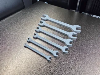 Dual Open Ended Wrench Set 4mm - 15mm