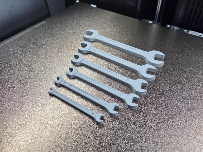 Dual Open Ended Wrench Set 4mm - 15mm
