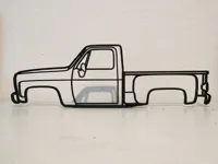 Déco murale Chevrolet Stepside Squarebody — photo 2