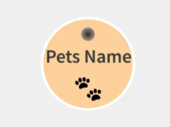 Customize you pets name!