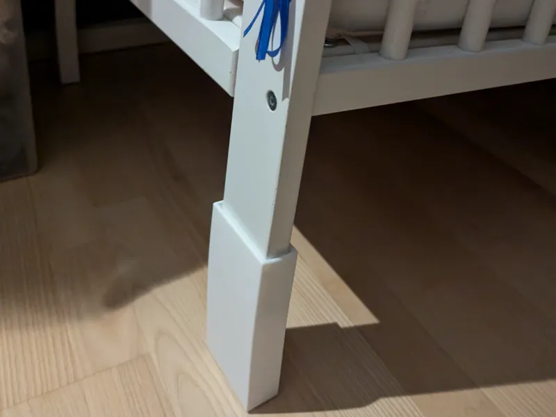 Leg extension for IKEA GULLIVER cot