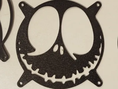 Jack Skellington face - 120mm PC fan cover