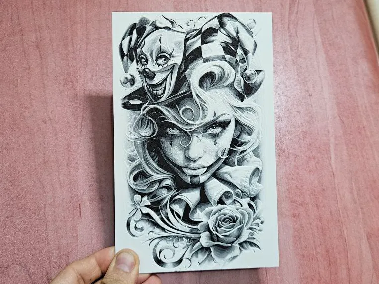 Hueforge Girl clown
