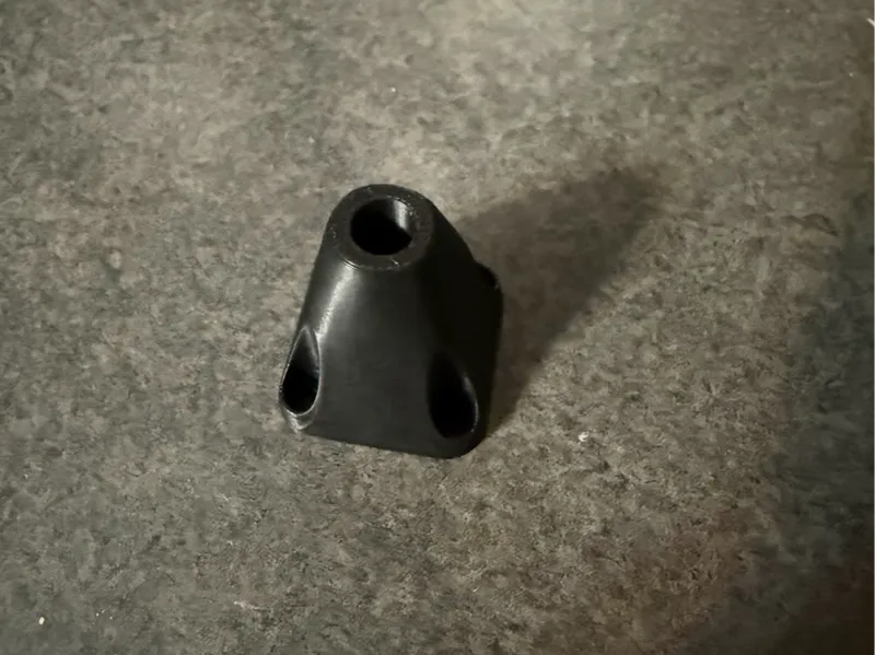 Adapter for Large (1.5 inch) pin caster wheels`