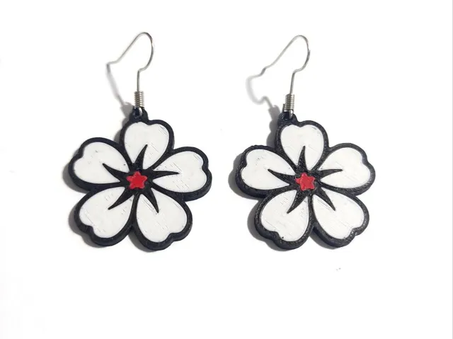 Midnight Blossom - Earrings