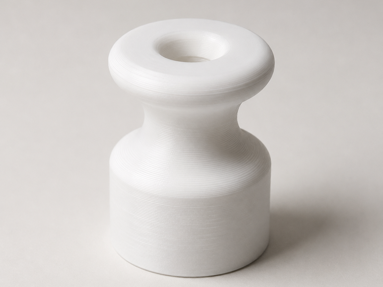Ceramic cable support