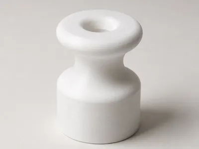 Ceramic cable support