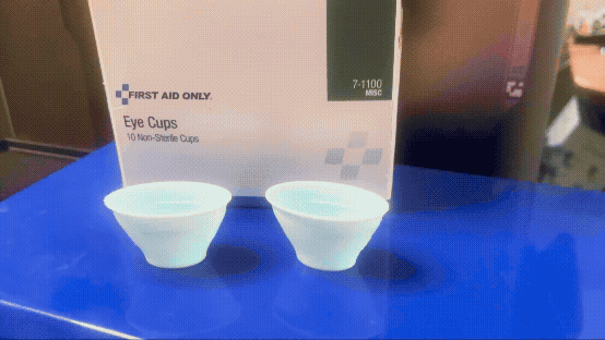 TPU Disposable or Reusable First Aid Eye Cup 