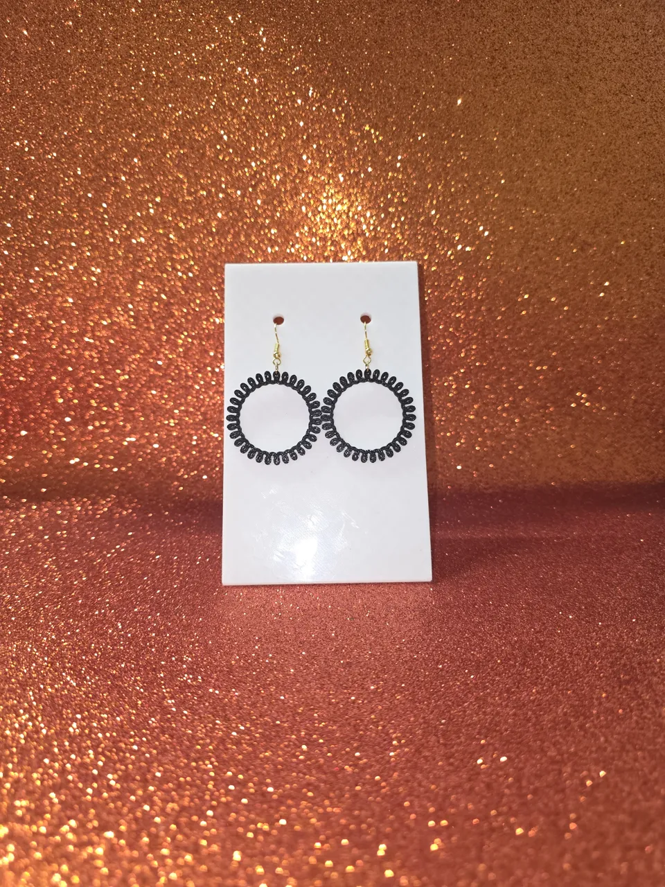 Spring earrings view 2