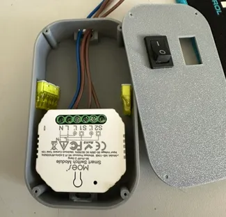 Smart switch lamp box