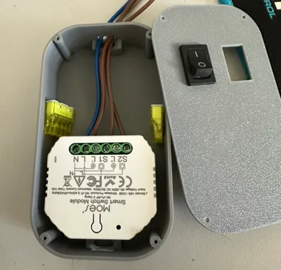 Smart switch lamp box