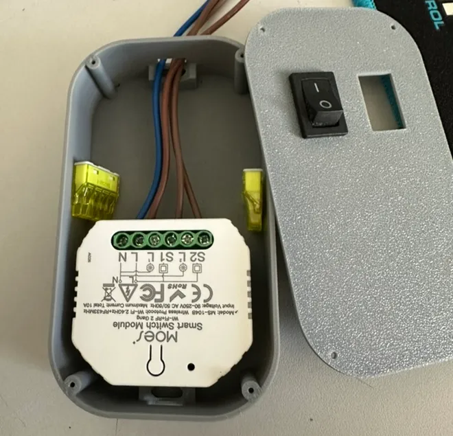 Smart switch lamp box