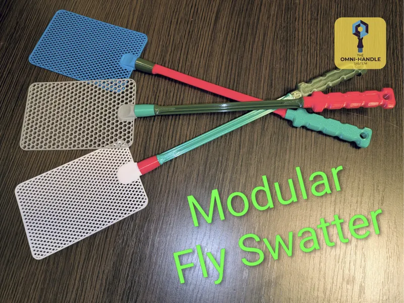 Modular Fly Swatter  - The Omni-Handle System