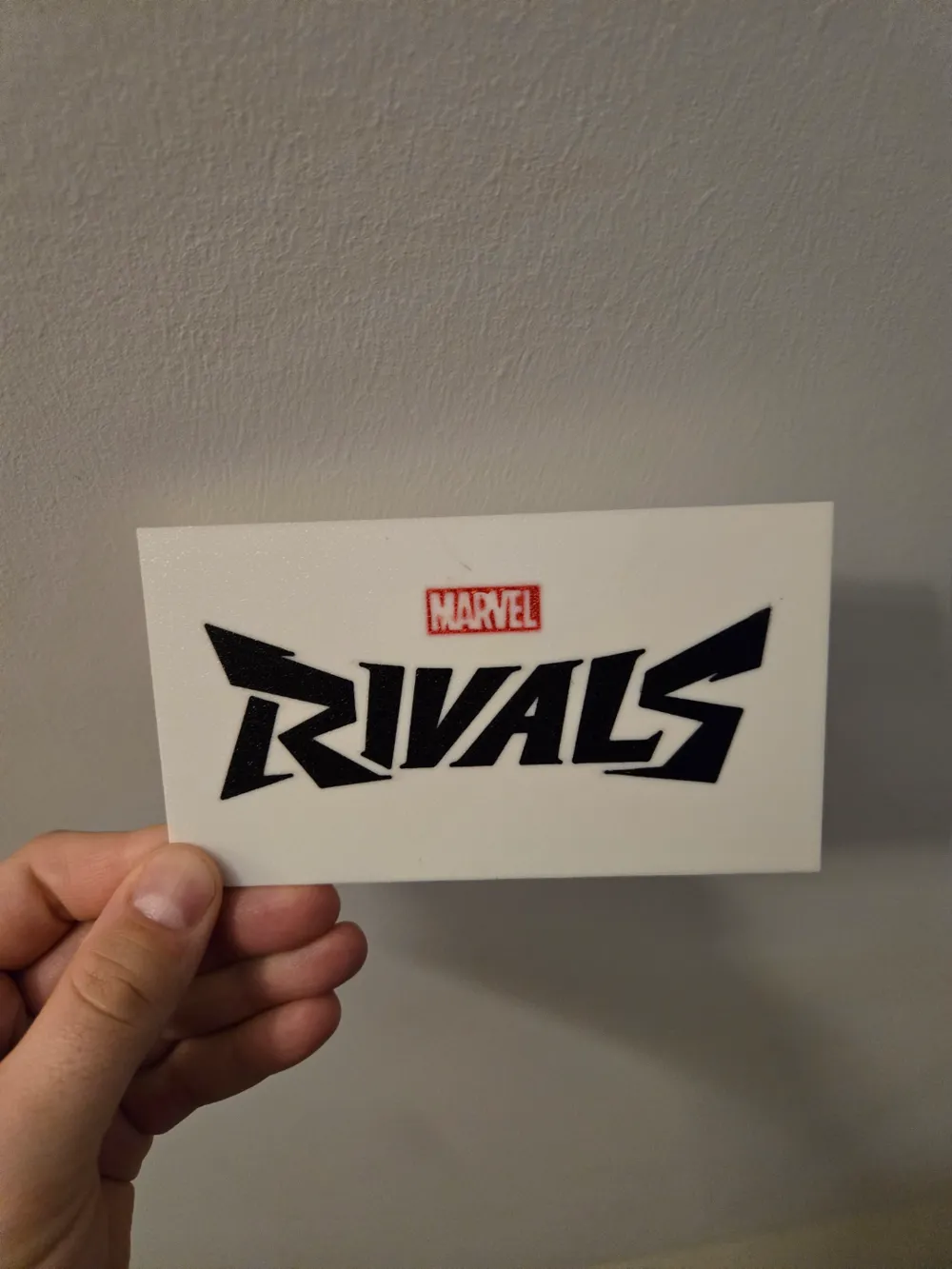 Marvel Rivals Logo - 3 Colors by Mech - MakerWorld