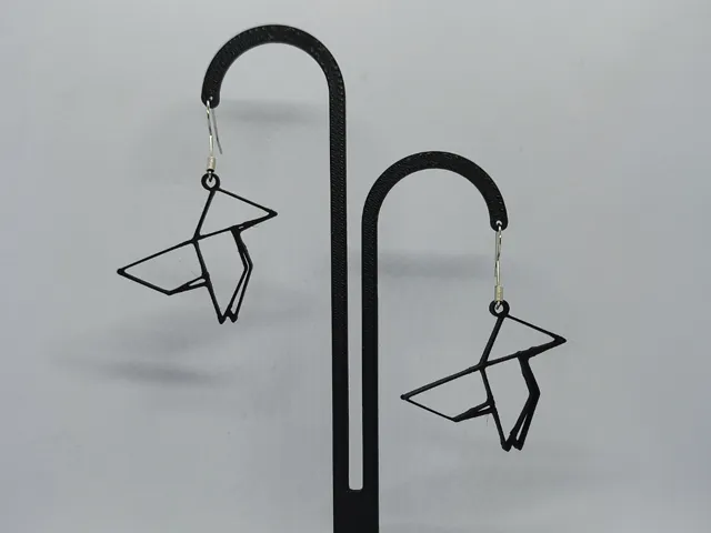 Pendientes Origami Volador