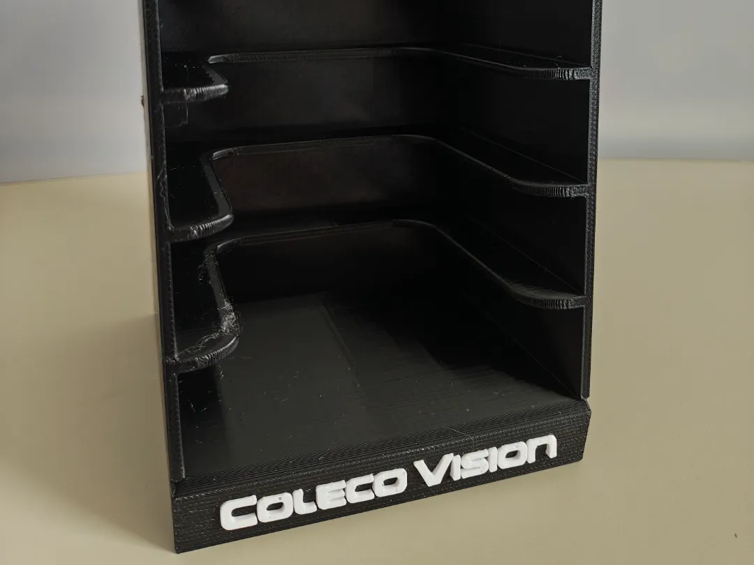 ColecoVision and Coleco Adam Cartridge Holder - Free 3D Print Model ...