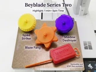 Fidget Beyblade Series 2 (ONLY 20 Grams)