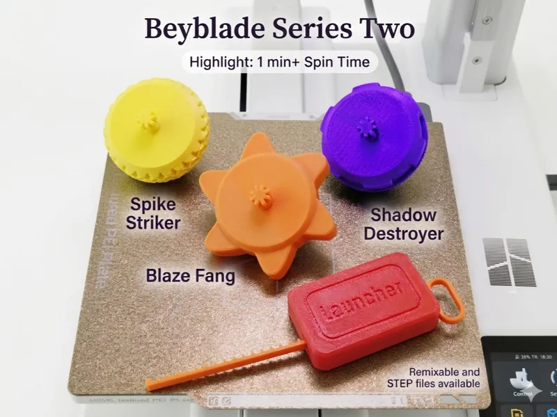 Fidget Beyblade Series 2 (ONLY 20 Grams)