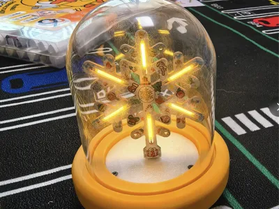 Christmas tree snowflake lamp