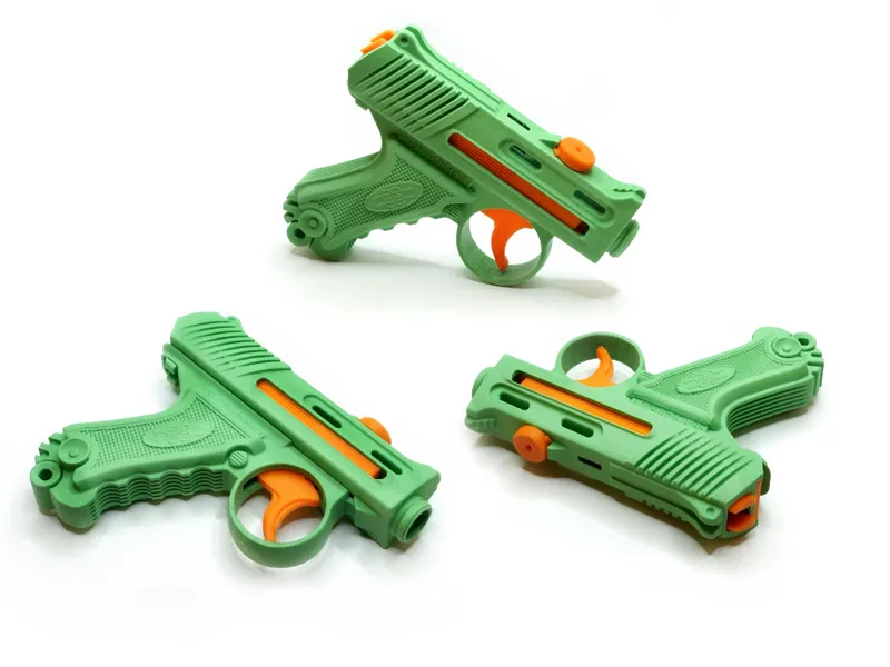Tiny Little Disc Shooter - x4 - Fully 3d printable