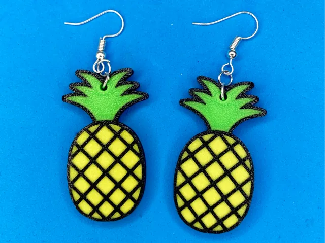 Pineapple earrings / Pendientes Piña