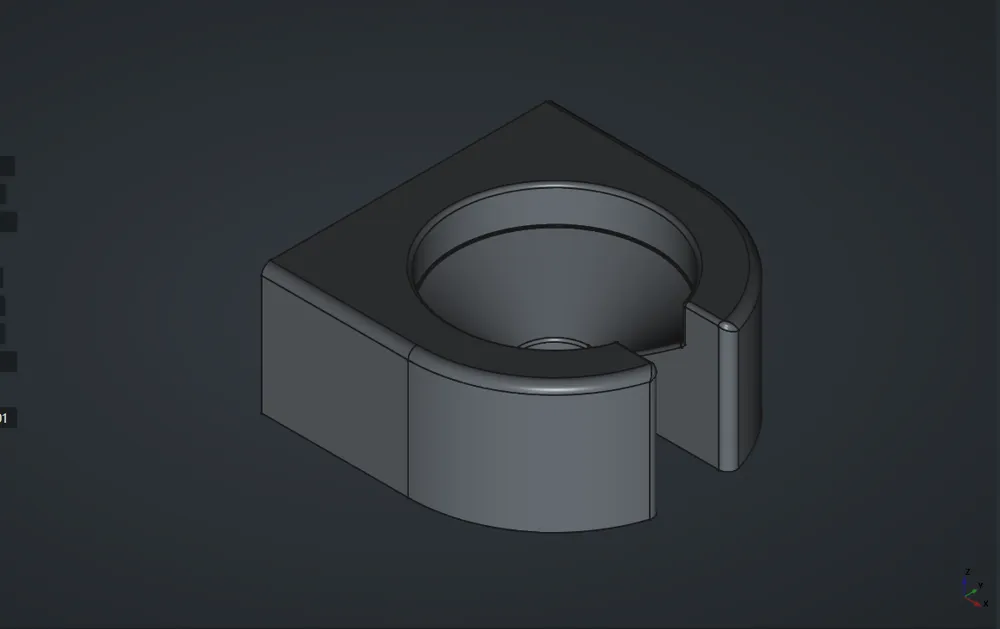 Skew-In Mixer Wall Mount Holder - Free 3D Print Model - MakerWorld
