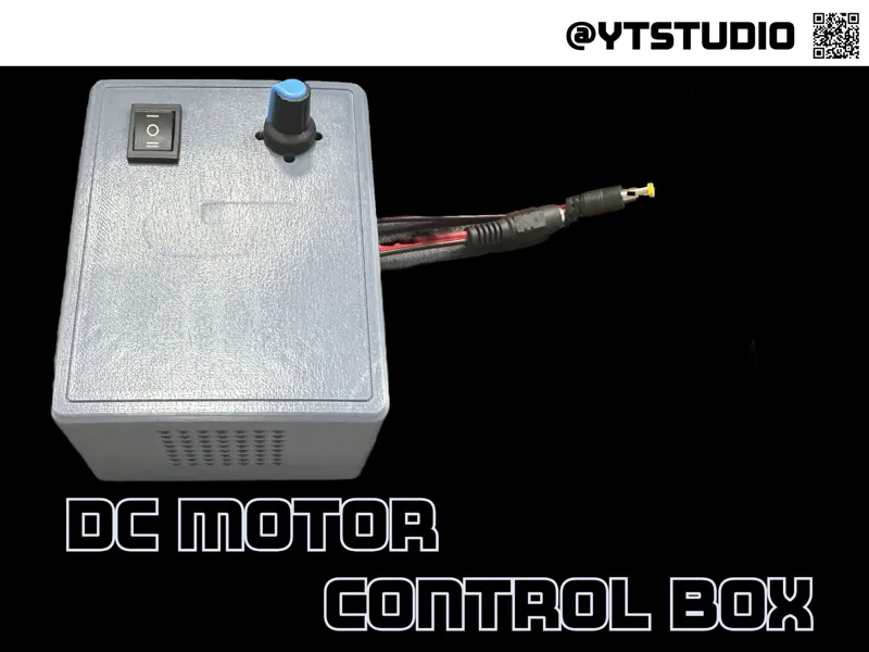 DC motor control box