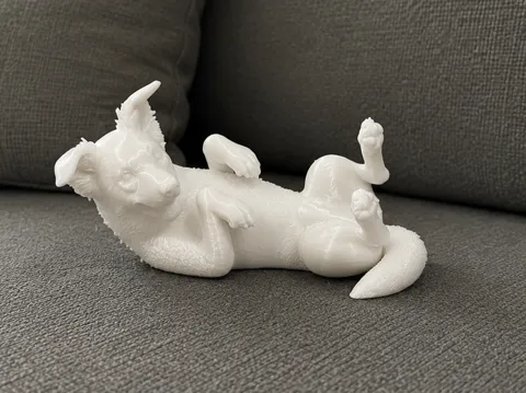 Lying Border Collie - Animal - Dog - Decor