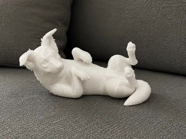 Lying Border Collie - Animal - Dog - Decor