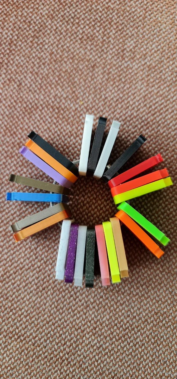 Filament Swatch with Index possibility 