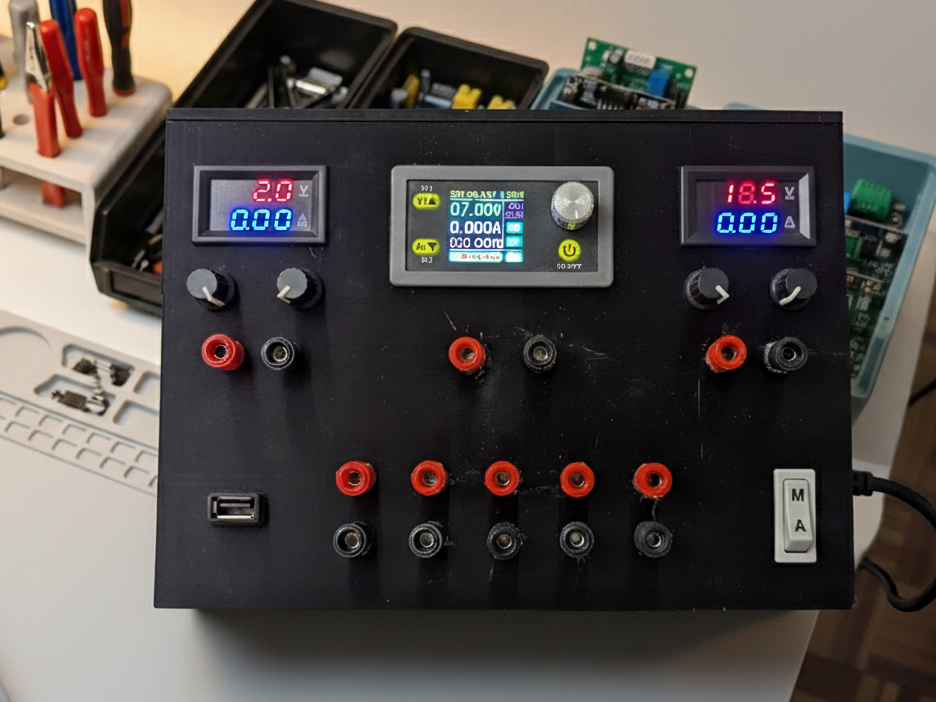 Fuente de Alimentación de Laboratorio Modular ATX