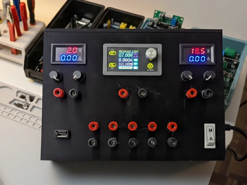 Fuente de Alimentación de Laboratorio Modular ATX