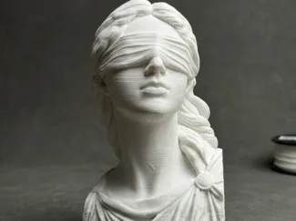 Themis Lady Justice - Classical Blind Justice Bust