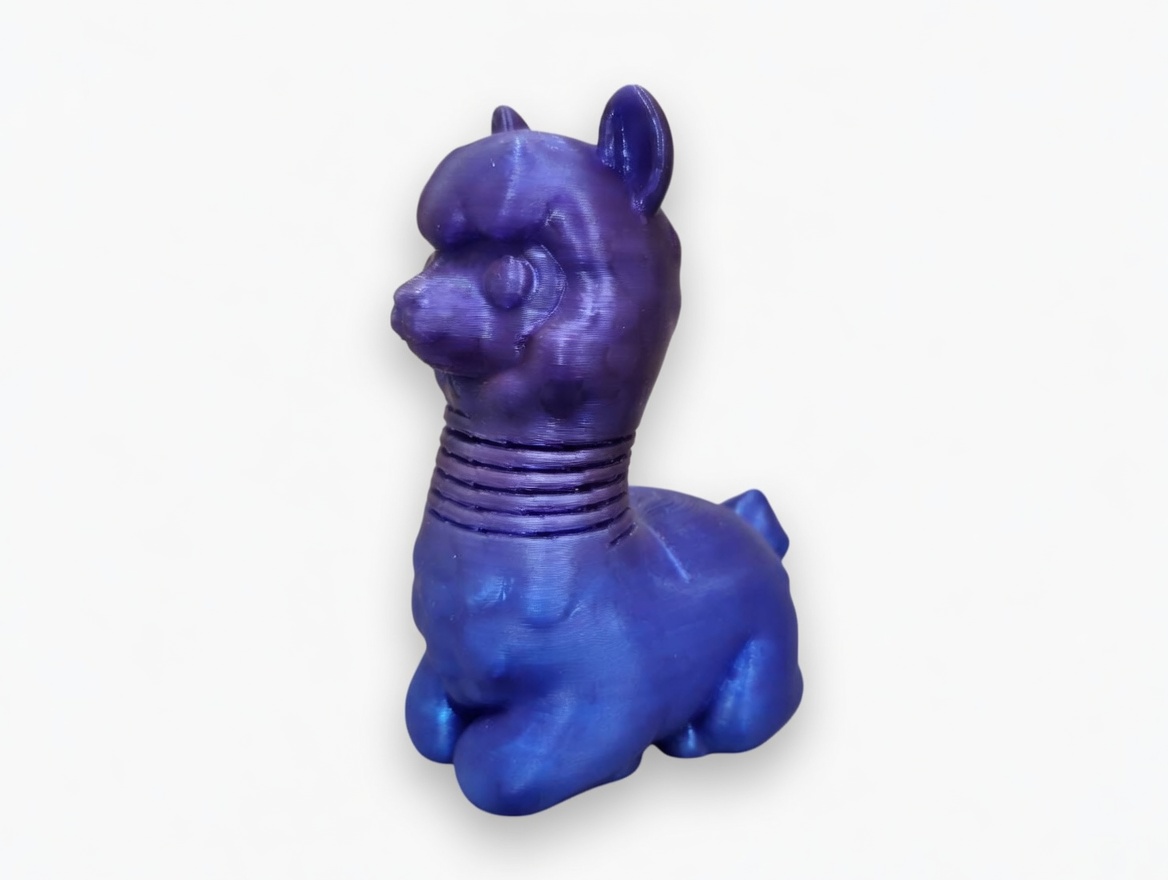 Miniatura 1 do modelo 3D Springy alpaca