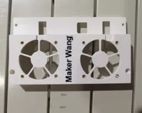 DL380 G9硬盘笼后盖(PETG+PLA支撑)