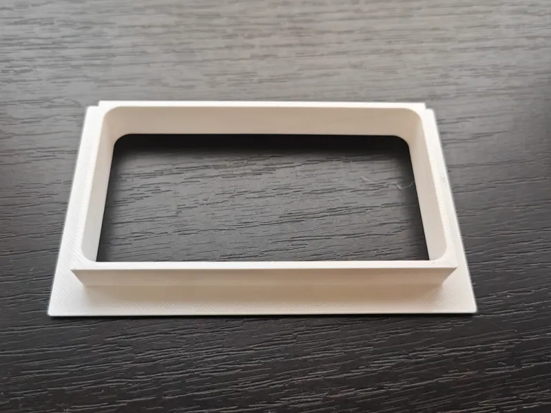 Drywall frame for cable output hole 95x50mm
